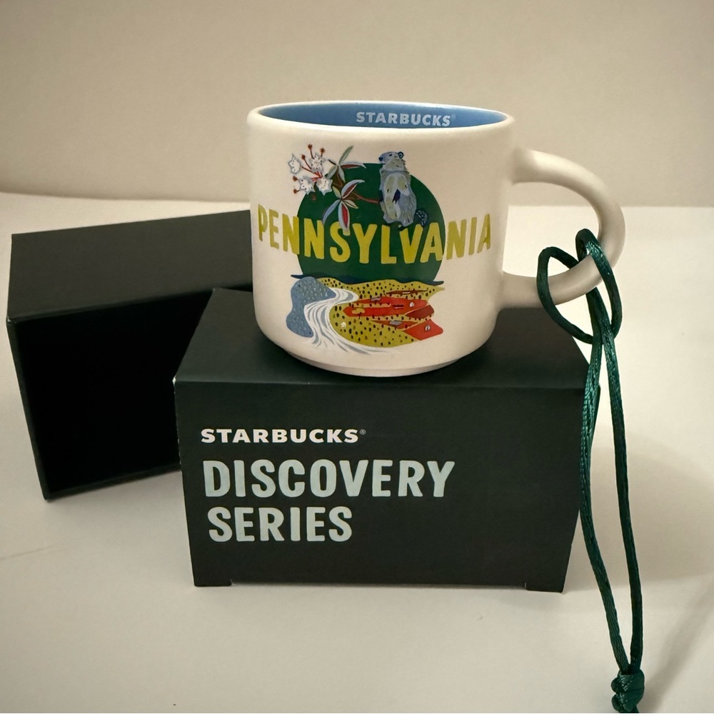 Starbucks Pennsylvania Discovery Series Ornament 2oz